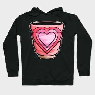 Autumn Beaker with Hearts For Christmas Hoodie